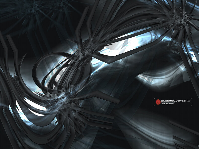abstract digital vortex artwork