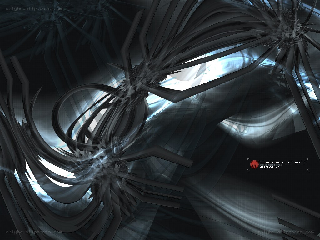 abstract digital vortex artwork