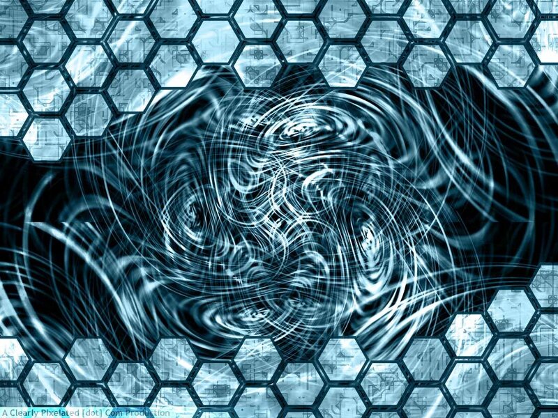 Abstract digital vortex