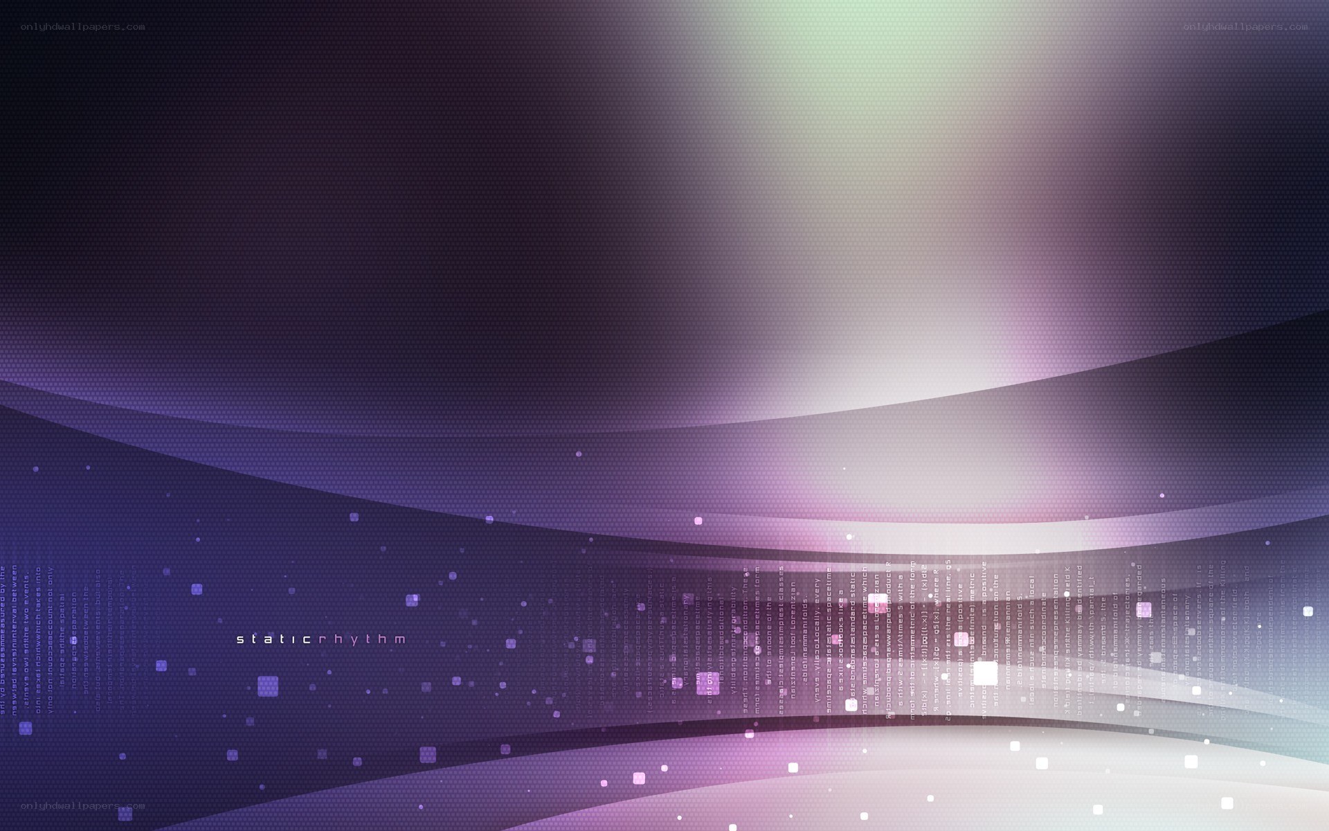 abstract digital wave design
