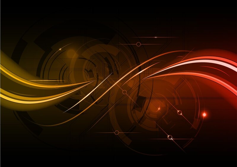 abstract digital wave design