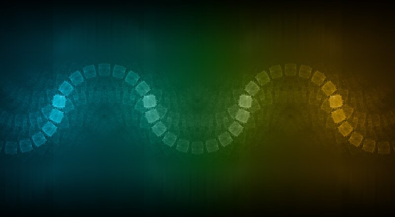 Abstract digital wave pattern