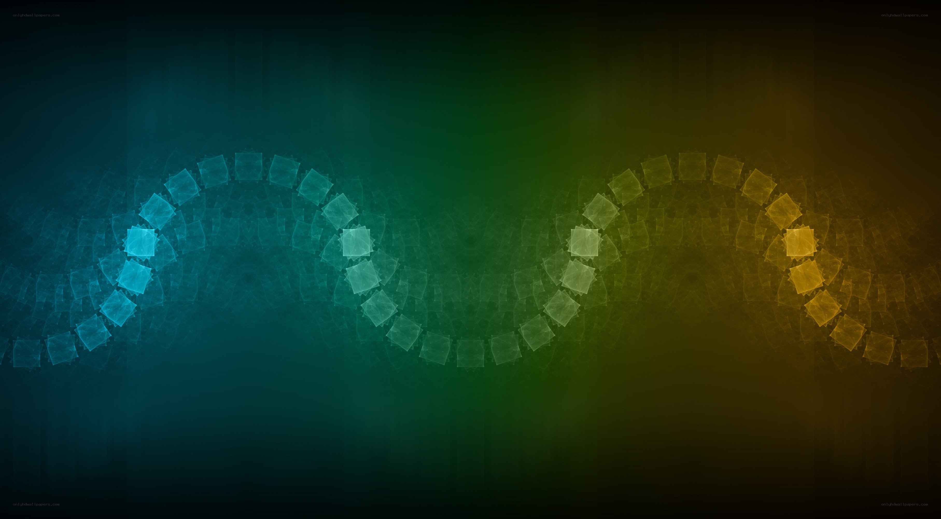 Abstract digital wave pattern