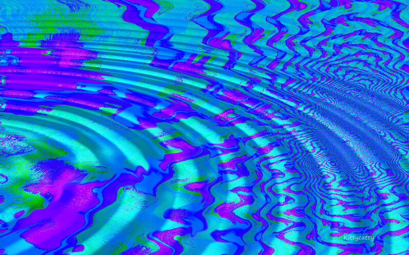 Abstract Digital Waves