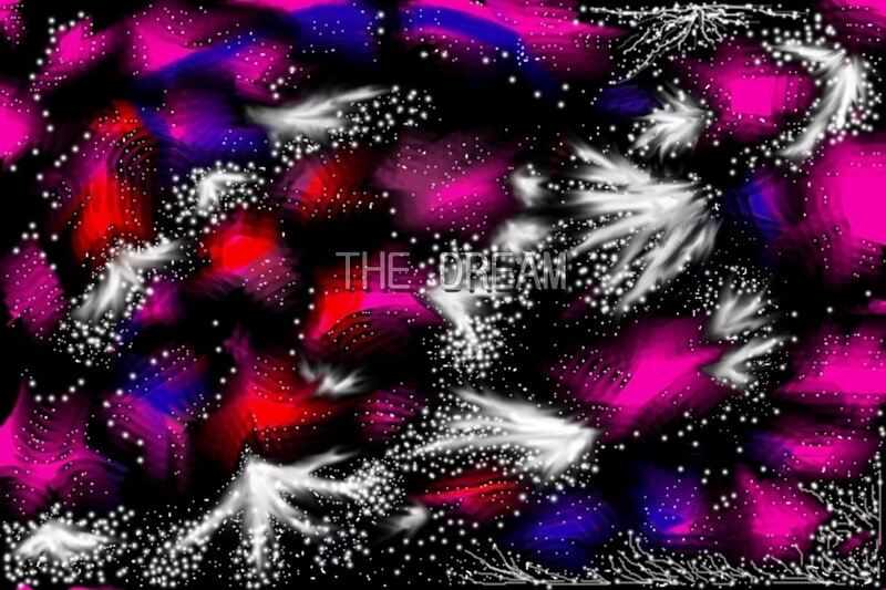 abstract dreamy pattern