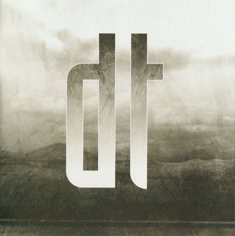 abstract dt logo on textured background
