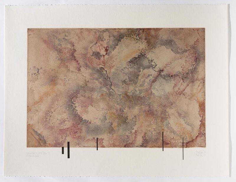 Abstract earth-toned artwork