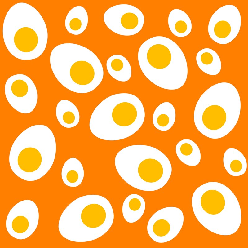 abstract egg pattern