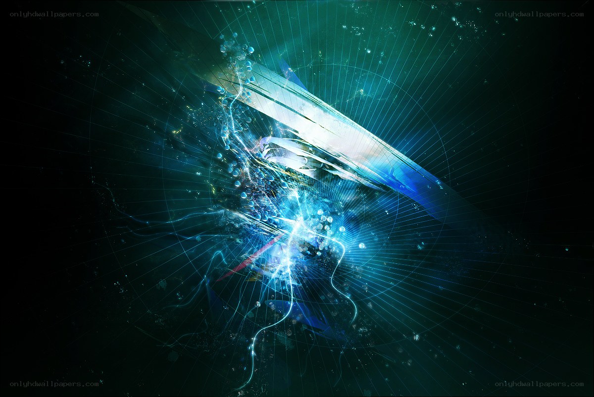 abstract energy burst