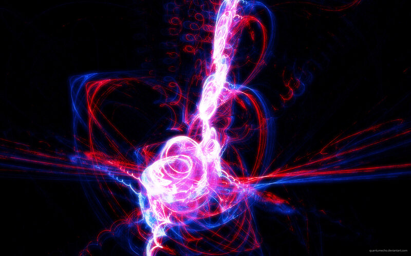 Abstract energy burst