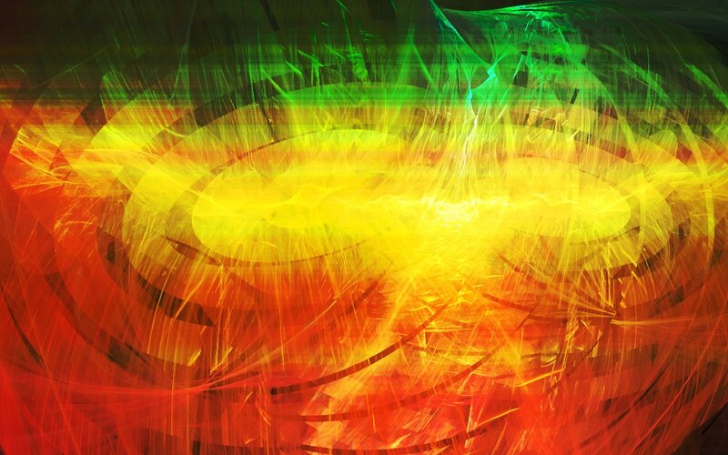 Abstract energy burst