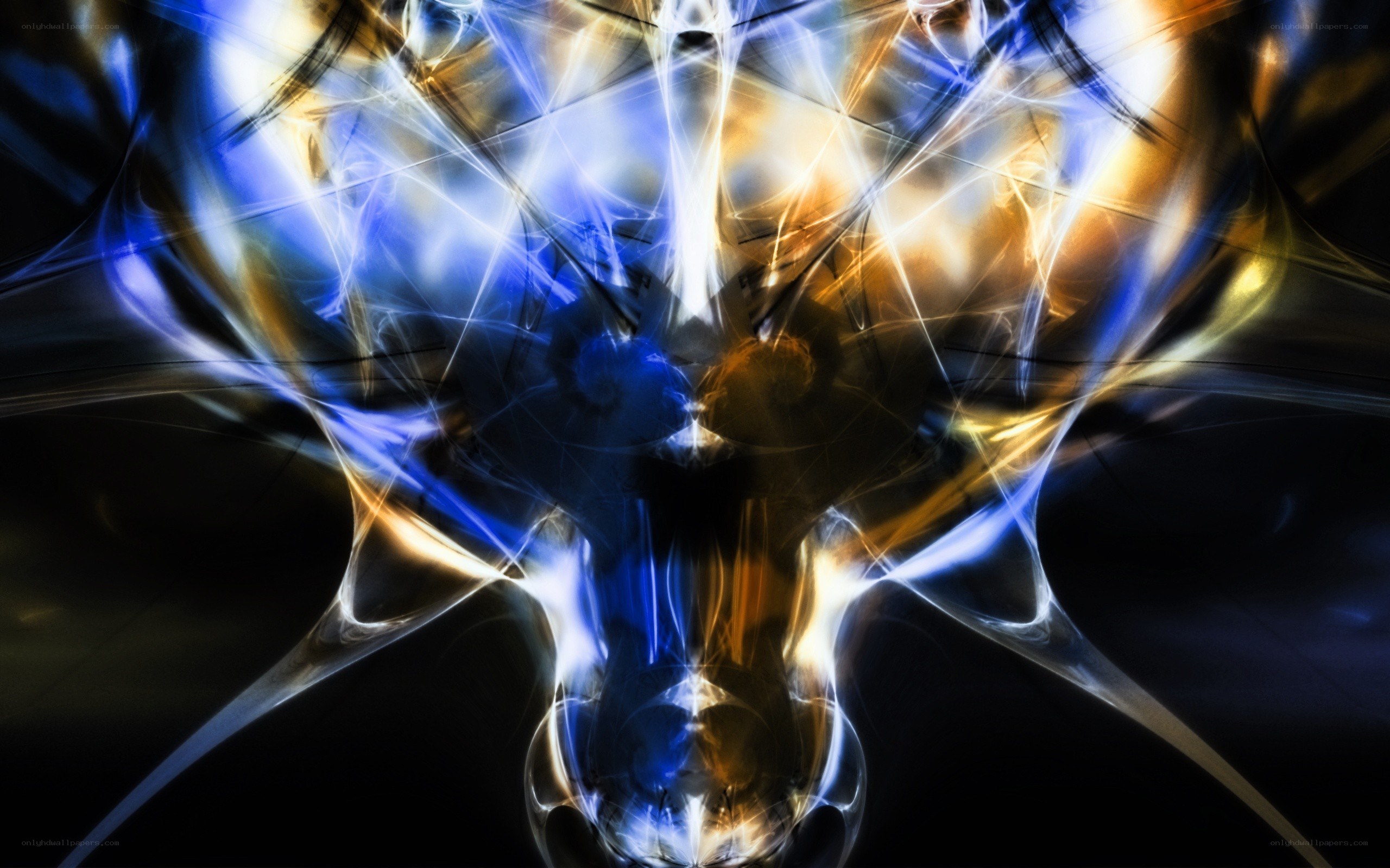 Abstract energy burst