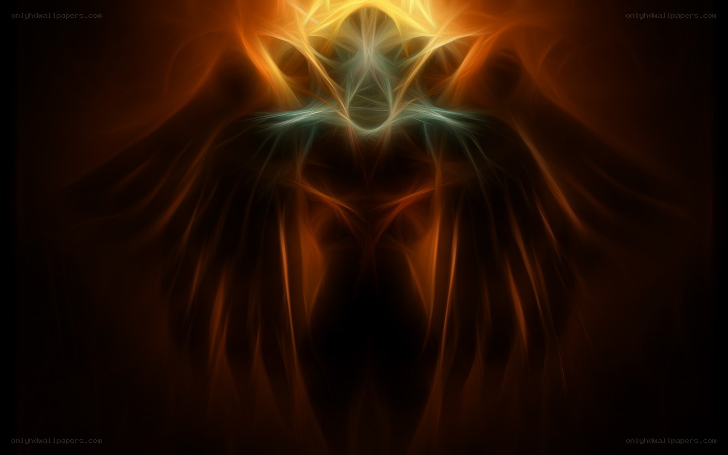 Abstract energy burst