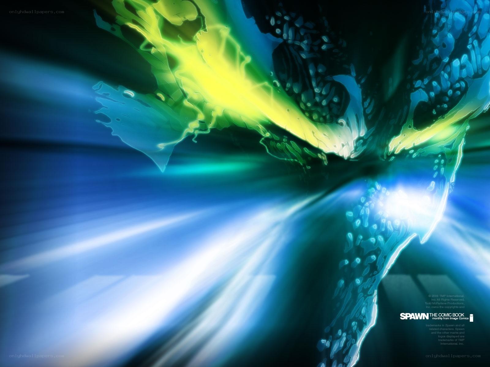 abstract energy burst artwork