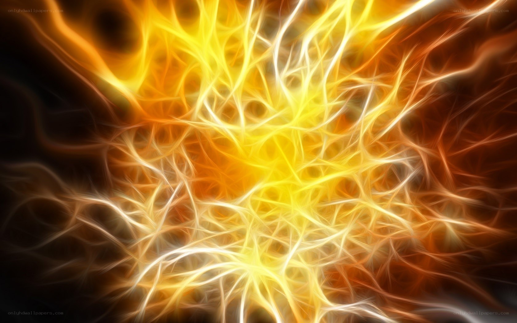 Abstract energy burst