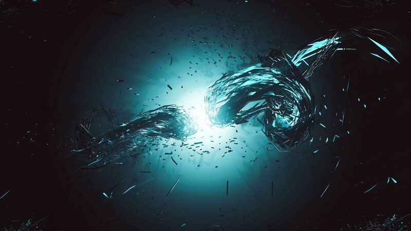 abstract energy collision