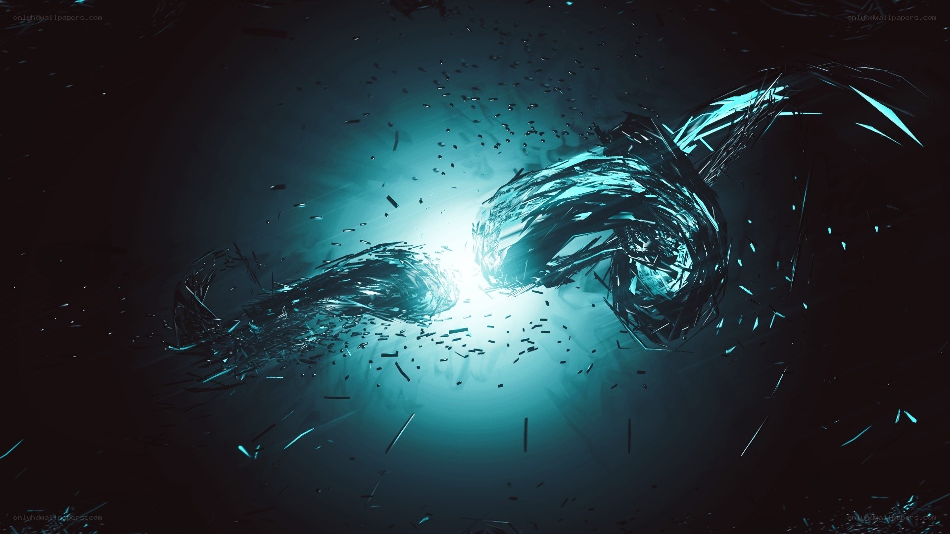 abstract energy collision