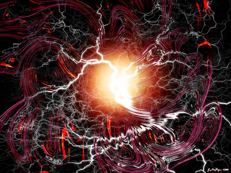 abstract energy explosion