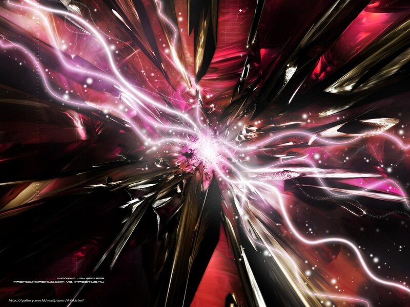 Abstract energy explosion