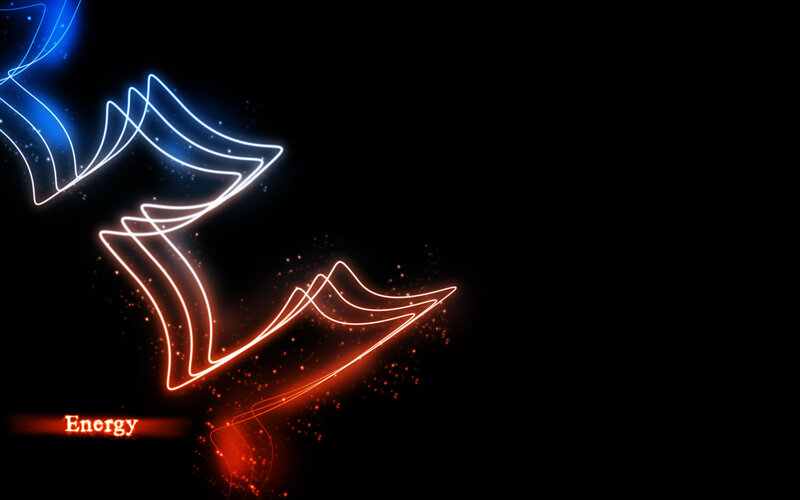 Abstract energy lines