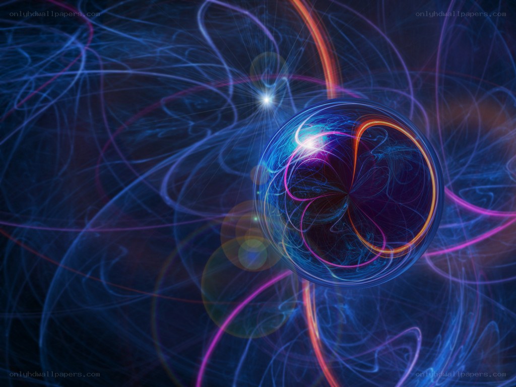 abstract energy sphere