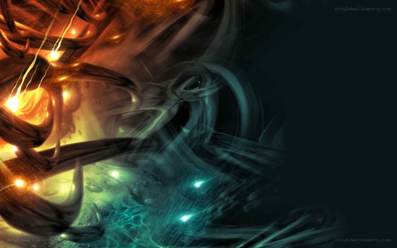 abstract energy swirl
