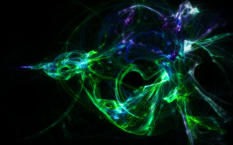Abstract energy swirl