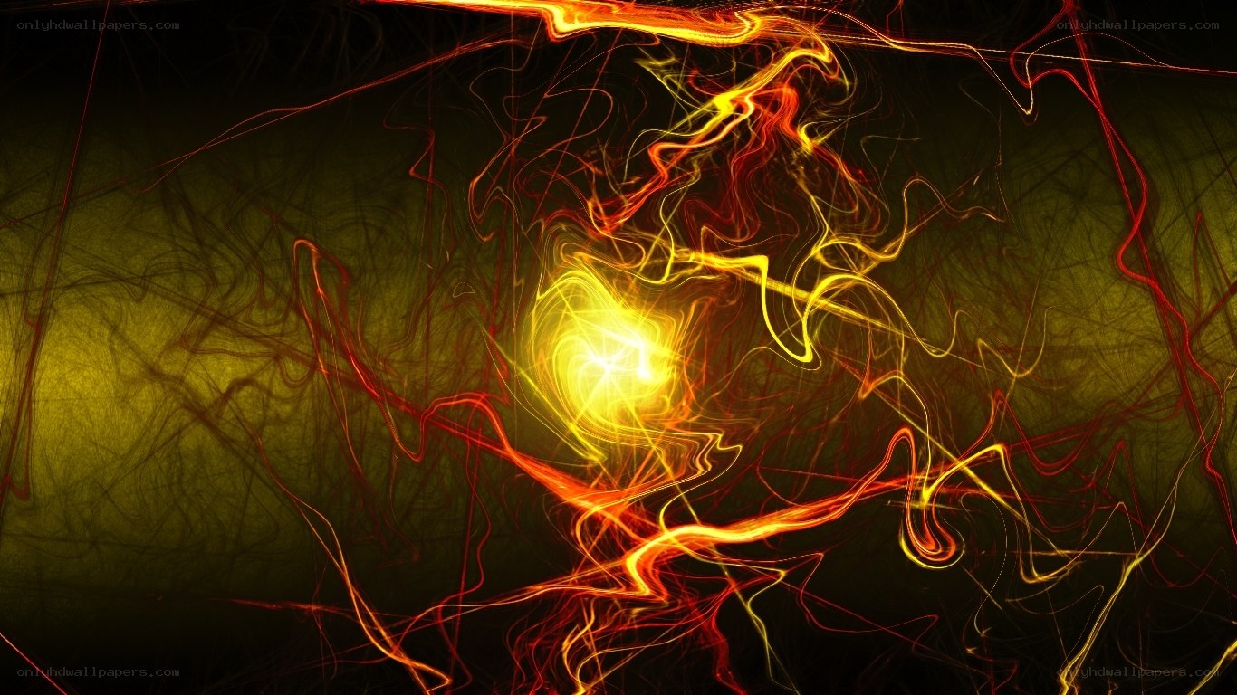 Abstract energy swirl