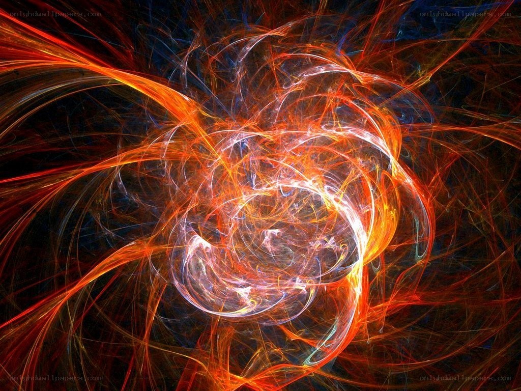Abstract energy swirl