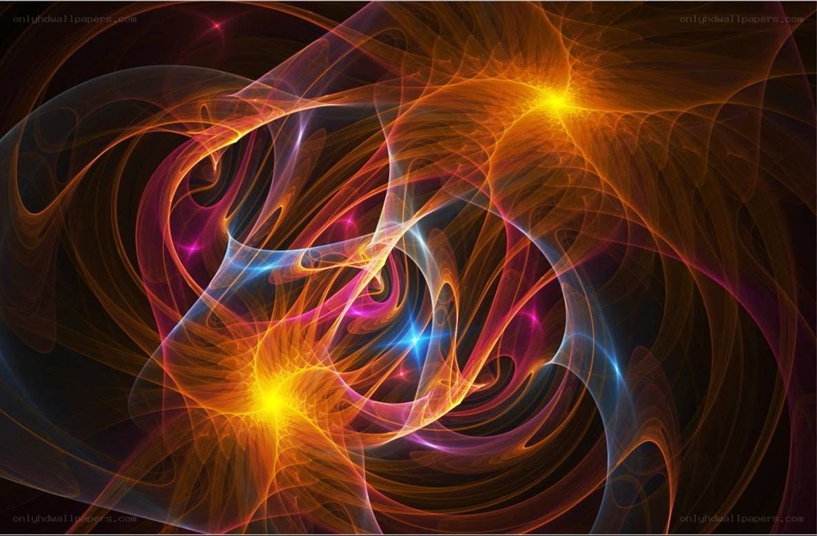 Abstract energy swirls