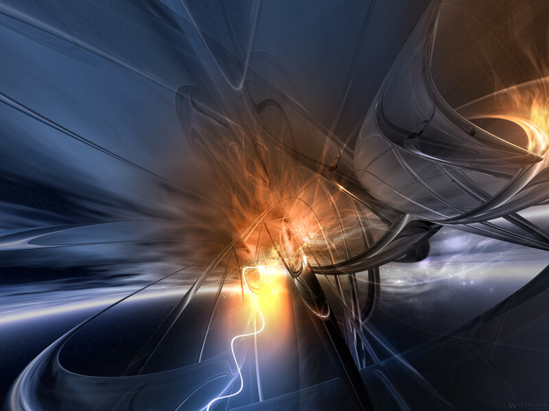 Abstract energy vortex