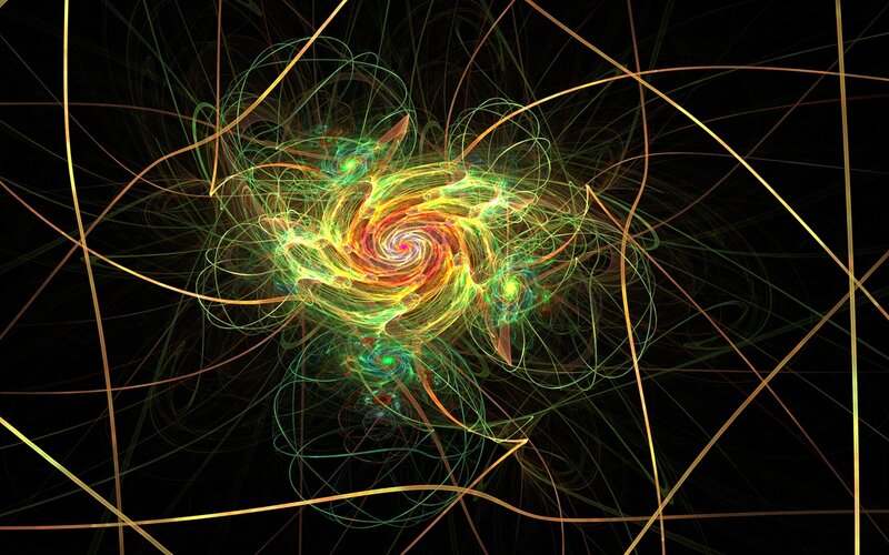 Abstract energy vortex
