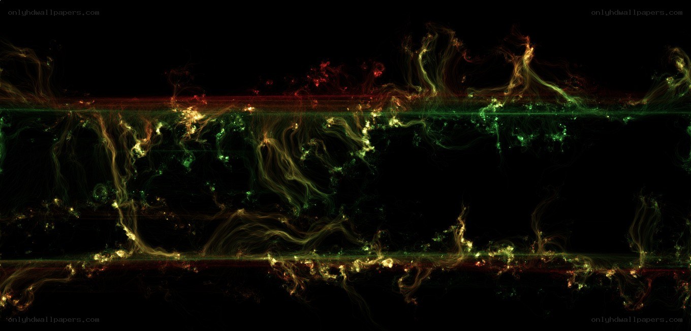 Abstract energy wave
