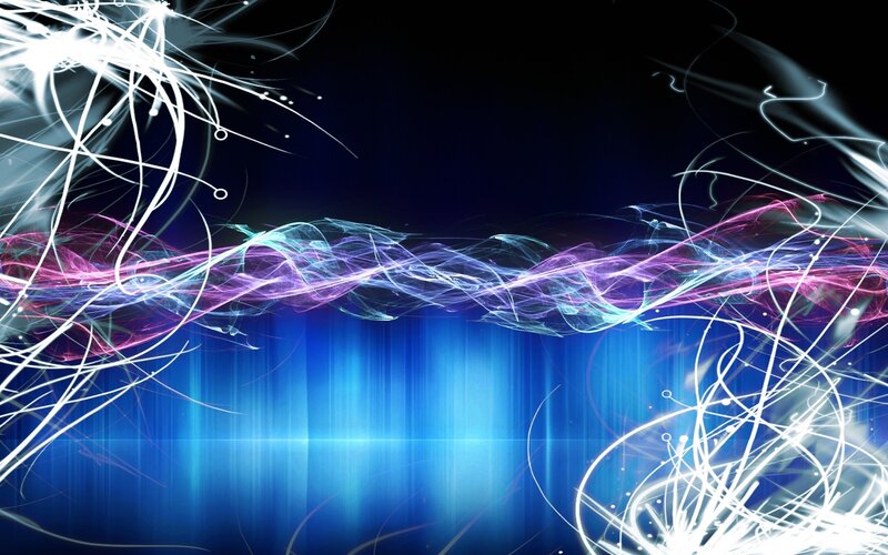 Abstract energy wave design