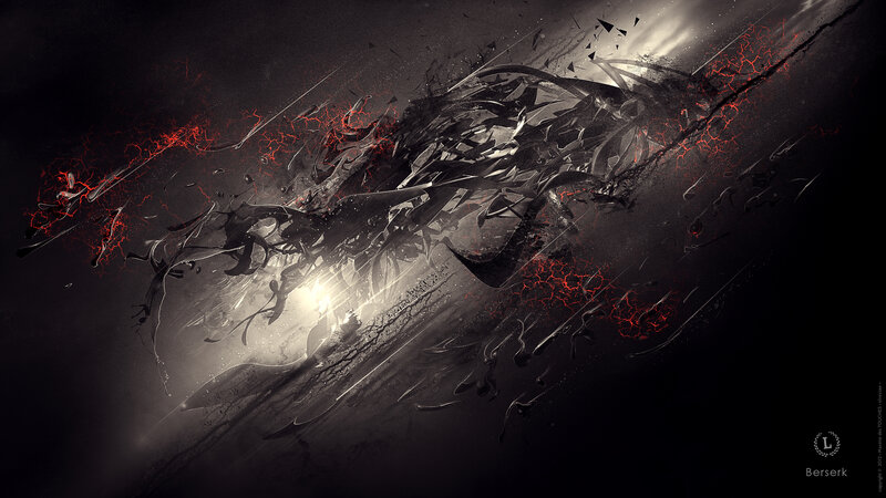 Abstract Explosion of Shards