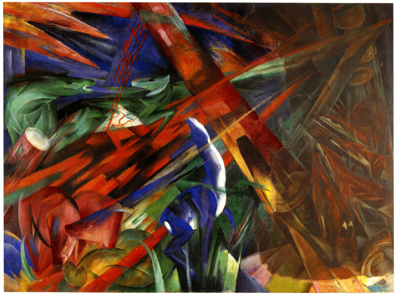 Abstract Expressionist Painting