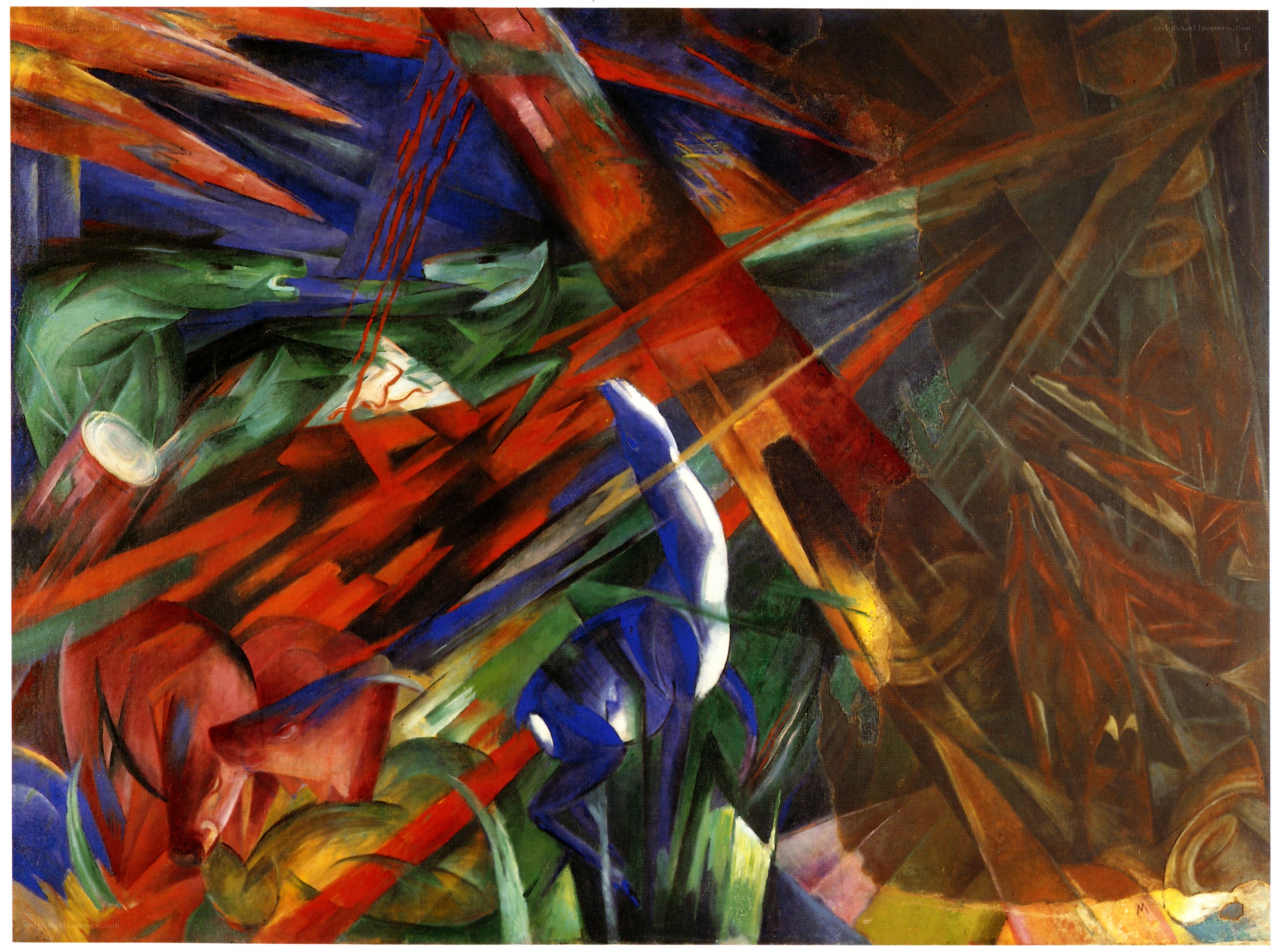 Abstract Expressionist Painting