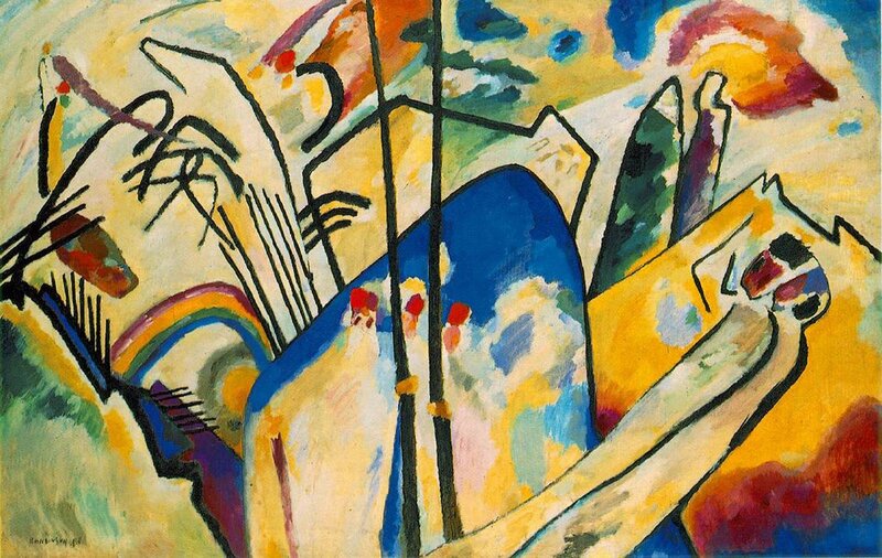 Abstract Expressionist Painting