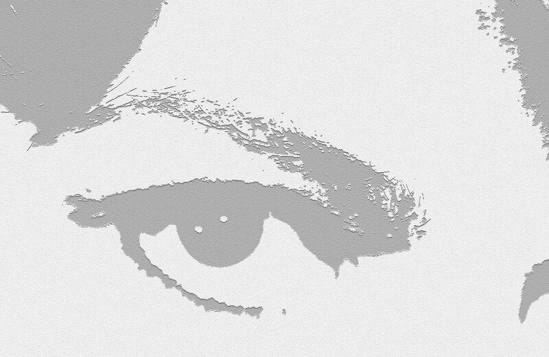 abstract eye art