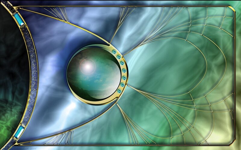 Abstract Eye-like Design