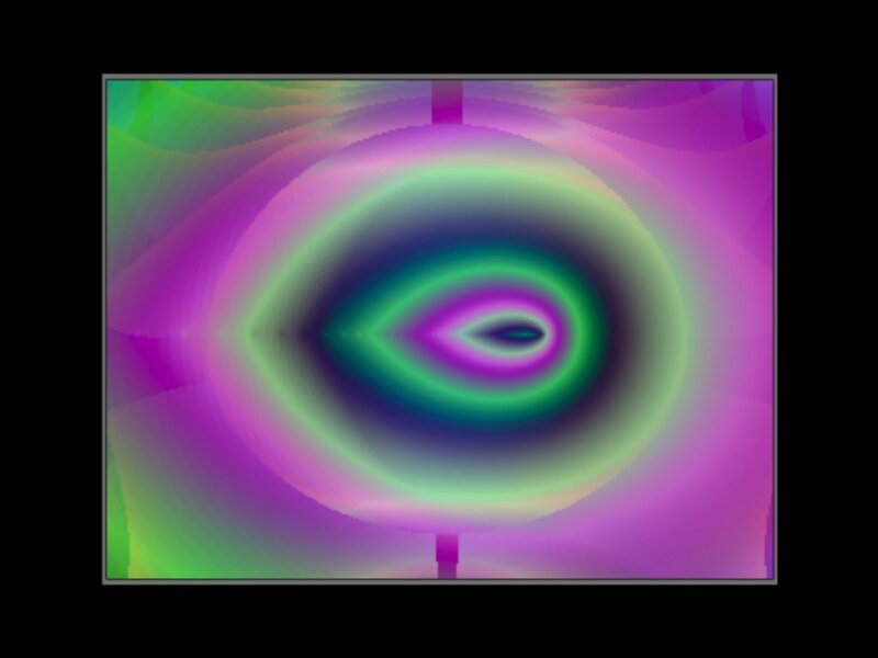 Abstract Eye-like Pattern — Purple