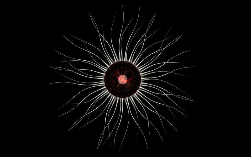 abstract eye-like structure
