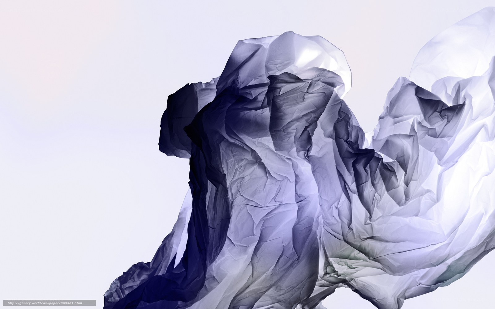 Abstract fabric sculpture