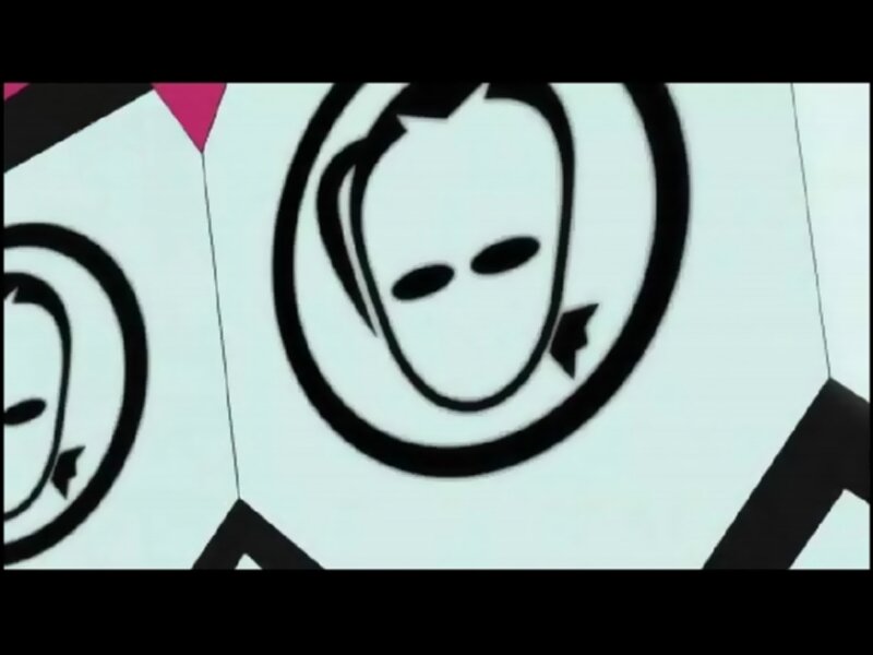 abstract face pattern