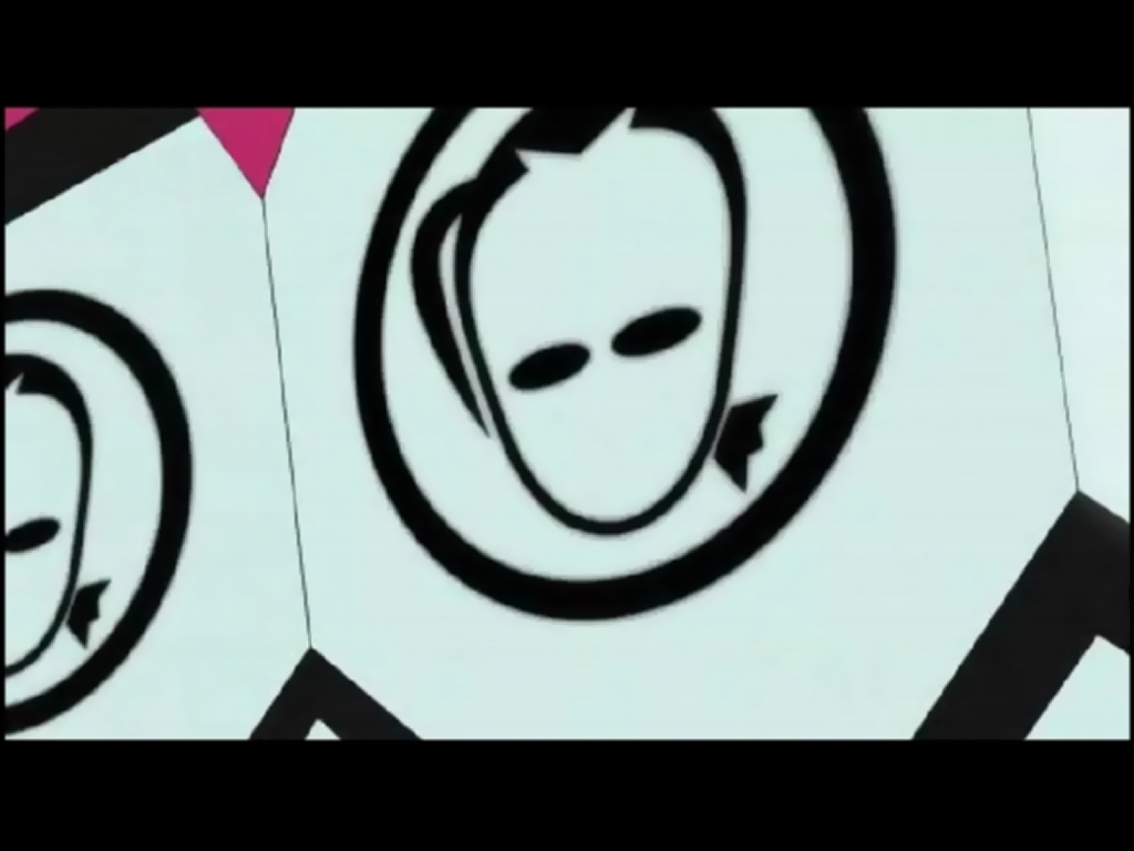 abstract face pattern