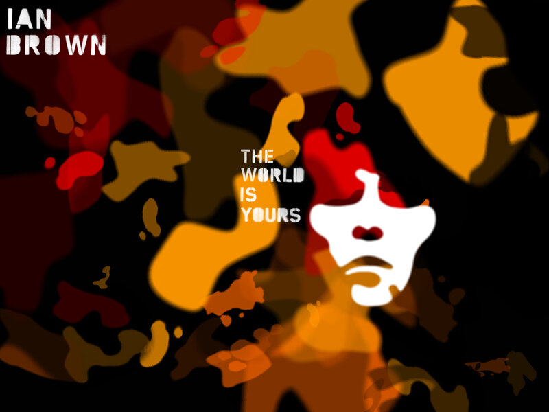 Abstract Face with Text