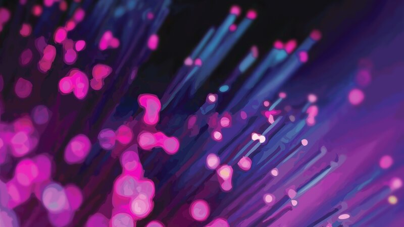 abstract fiber optic lights