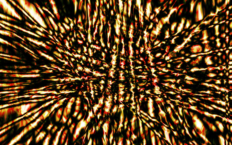 Abstract fiery pattern