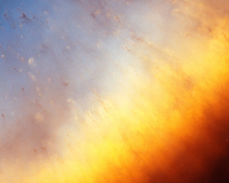 Abstract fiery sky texture