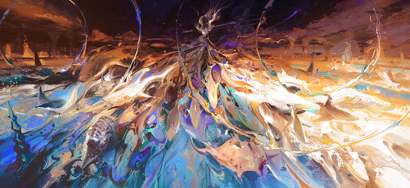 Abstract Figure in Storm